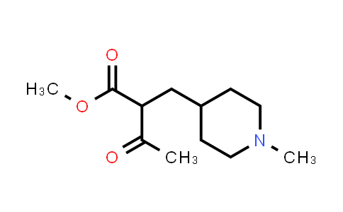 874583-39-8 | methyl 2-[(1-methylpiperidin-4-yl)methyl]-3-oxobutanoate