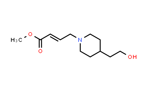 MC848300 | 2014638-42-5 | methyl 4-[4-(2-hydroxyethyl)piperidin-1-yl]but-2-enoate