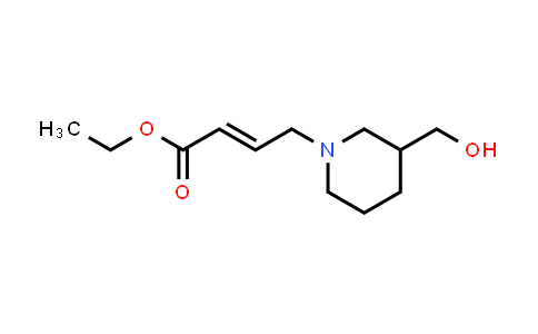 1562149-81-8 | ethyl 4-[3-(hydroxymethyl)piperidin-1-yl]but-2-enoate