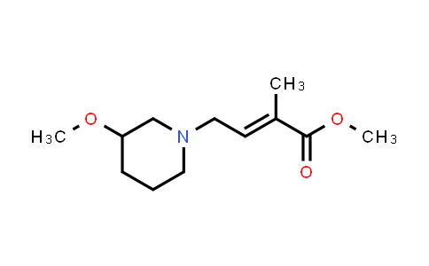 1603976-99-3 | methyl 4-(3-methoxypiperidin-1-yl)-2-methylbut-2-enoate