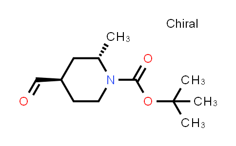 2839555-49-4 | tert-butyl (2S,4R)-4-formyl-2-methylpiperidine-1-carboxylate