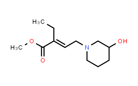1562888-72-5 | methyl 2-ethyl-4-(3-hydroxypiperidin-1-yl)but-2-enoate