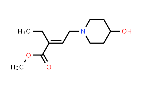MC848330 | 1562878-82-3 | methyl 2-ethyl-4-(4-hydroxypiperidin-1-yl)but-2-enoate