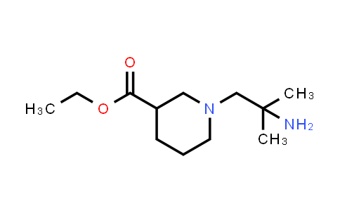 2448470-73-1 | ethyl 1-(2-amino-2-methylpropyl)piperidine-3-carboxylate