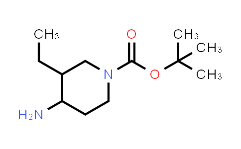 900642-19-5 | tert-butyl 4-amino-3-ethyl-piperidine-1-carboxylate