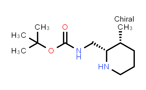 MC848361 | 1396734-70-5 | Carbamic acid, N-[[(2R,3S)-3-methyl-2-piperidinyl]methyl]-, 1,1-dimethylethyl ester, rel-