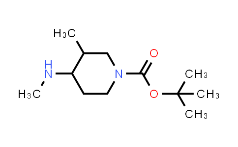 MC848366 | 1282897-74-8 | tert-butyl 3-methyl-4-(methylamino)piperidine-1-carboxylate