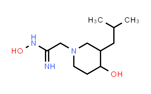 2098157-80-1 | N-hydroxy-2-[4-hydroxy-3-(2-methylpropyl)piperidin-1-yl]ethanimidamide