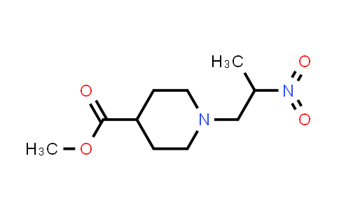2436787-12-9 | methyl 1-(2-nitropropyl)piperidine-4-carboxylate
