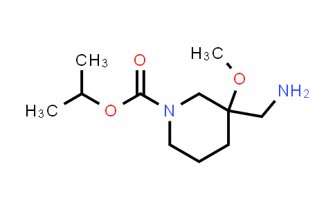 1996006-13-3 | propan-2-yl 3-(aminomethyl)-3-methoxypiperidine-1-carboxylate