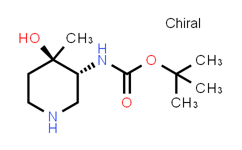 2640570-80-3 | Carbamic acid, N-[(3R,4R)-4-hydroxy-4-methyl-3-piperidinyl]-, 1,1-dimethylethyl ester, rel-