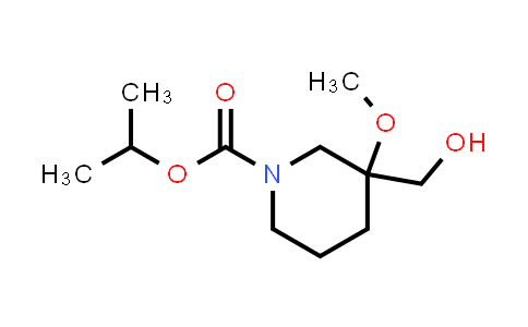 1995951-69-3 | propan-2-yl 3-(hydroxymethyl)-3-methoxypiperidine-1-carboxylate
