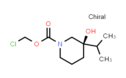 2380850-44-0 | chloromethyl (3R)-3-hydroxy-3-(propan-2-yl)piperidine-1-carboxylate
