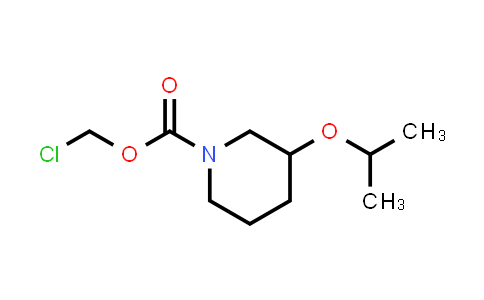 2273428-36-5 | chloromethyl 3-(propan-2-yloxy)piperidine-1-carboxylate