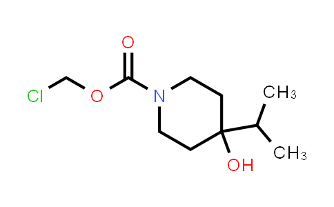 2160249-04-5 | chloromethyl 4-hydroxy-4-(propan-2-yl)piperidine-1-carboxylate