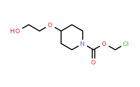 2141219-03-4 | chloromethyl 4-(2-hydroxyethoxy)piperidine-1-carboxylate