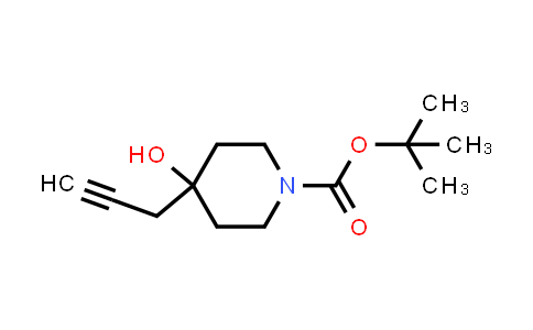 MC848620 | 301184-50-9 | tert-butyl 4-hydroxy-4-prop-2-ynyl-piperidine-1-carboxylate