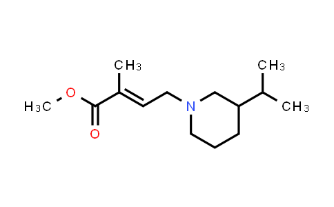2154334-03-7 | methyl 2-methyl-4-[3-(propan-2-yl)piperidin-1-yl]but-2-enoate