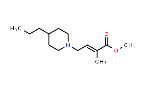 MC848631 | 1562644-94-3 | methyl 2-methyl-4-(4-propylpiperidin-1-yl)but-2-enoate