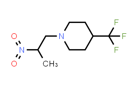 MC848641 | 2448476-44-4 | 1-(2-nitropropyl)-4-(trifluoromethyl)piperidine
