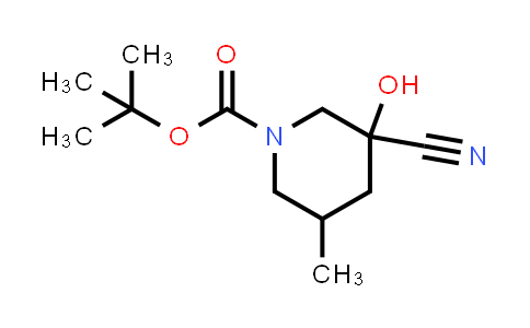 DY848645 | 2029318-80-5 | 1-Piperidinecarboxylic acid, 3-cyano-3-hydroxy-5-methyl-, 1,1-dimethylethyl ester