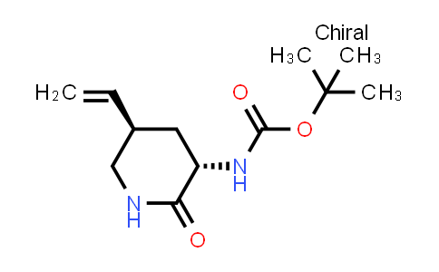 DY848650 | 2416429-70-2 | tert-butyl N-[(3S,5R)-5-ethenyl-2-oxopiperidin-3-yl]carbamate