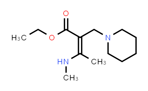 94658-43-2 | ethyl (2Z)-3-(methylamino)-2-[(piperidin-1-yl)methyl]but-2-enoate