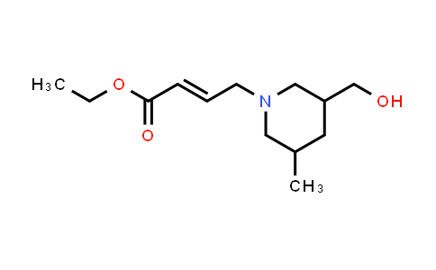 1998775-70-4 | ethyl 4-[3-(hydroxymethyl)-5-methylpiperidin-1-yl]but-2-enoate
