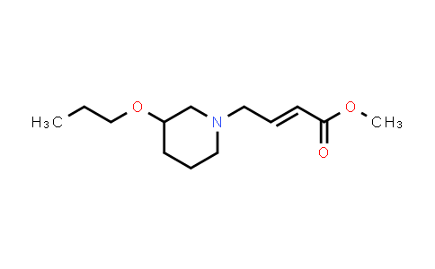 MC848692 | 2023014-55-1 | methyl 4-(3-propoxypiperidin-1-yl)but-2-enoate