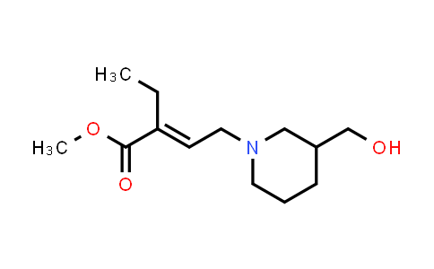 1562859-34-0 | methyl 2-ethyl-4-[3-(hydroxymethyl)piperidin-1-yl]but-2-enoate