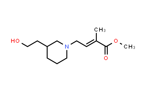 1922234-03-4 | methyl 4-[3-(2-hydroxyethyl)piperidin-1-yl]-2-methylbut-2-enoate
