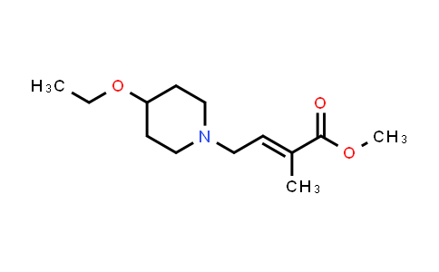 MC848715 | 1562866-08-3 | methyl 4-(4-ethoxypiperidin-1-yl)-2-methylbut-2-enoate