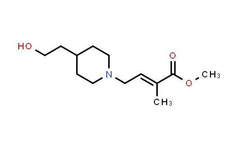 2014583-50-5 | methyl 4-[4-(2-hydroxyethyl)piperidin-1-yl]-2-methylbut-2-enoate