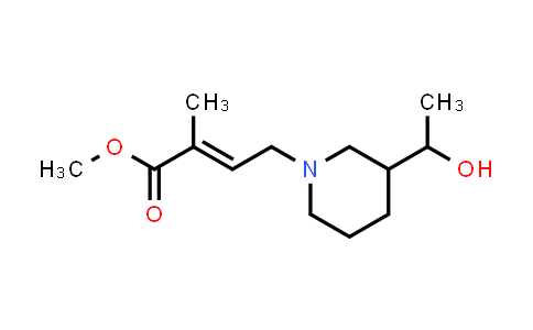 2154340-82-4 | methyl 4-[3-(1-hydroxyethyl)piperidin-1-yl]-2-methylbut-2-enoate