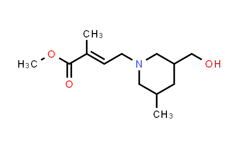 2014607-56-6 | methyl 4-[3-(hydroxymethyl)-5-methylpiperidin-1-yl]-2-methylbut-2-enoate