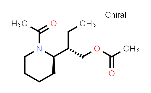 2973963-49-2 | Ethanone, 1-[(2R)-2-[(1S)-1-[(acetyloxy)methyl]propyl]-1-piperidinyl]-, rel-