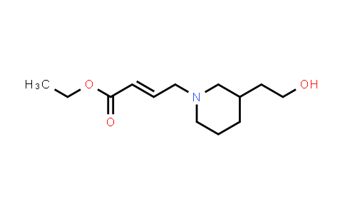 1966484-87-6 | ethyl 4-[3-(2-hydroxyethyl)piperidin-1-yl]but-2-enoate