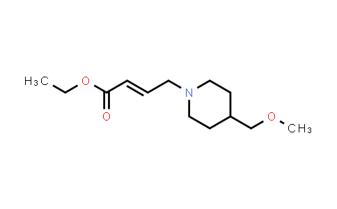 1563750-07-1 | ethyl 4-[4-(methoxymethyl)piperidin-1-yl]but-2-enoate