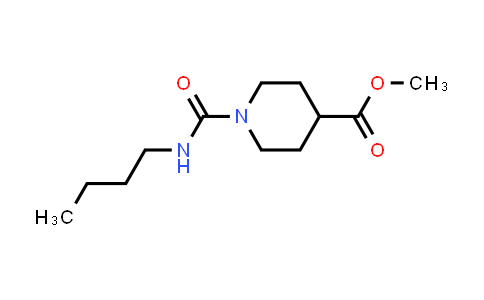 MC848776 | 915877-27-9 | methyl 1-(butylcarbamoyl)piperidine-4-carboxylate