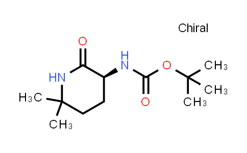 2329650-43-1 | tert-butyl N-[(3S)-6,6-dimethyl-2-oxopiperidin-3-yl]carbamate