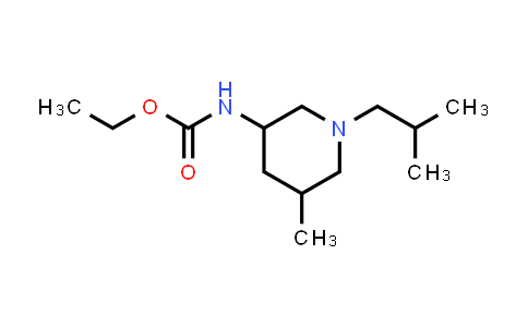 1550951-04-6 | ethyl N-[5-methyl-1-(2-methylpropyl)piperidin-3-yl]carbamate