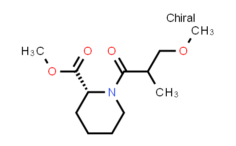2993371-97-2 | methyl (2R)-1-(3-methoxy-2-methylpropanoyl)piperidine-2-carboxylate