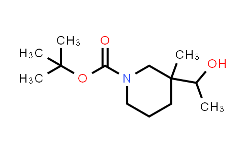 2153294-76-7 | tert-butyl 3-(1-hydroxyethyl)-3-methyl-piperidine-1-carboxylate