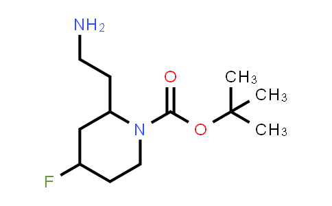 2359480-50-3 | tert-butyl 2-(2-aminoethyl)-4-fluoropiperidine-1-carboxylate