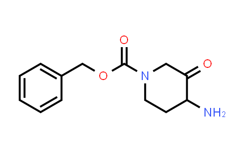 CAS No. 1781895-87-1, benzyl 4-amino-3-oxopiperidine-1-carboxylate