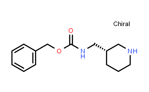 CAS No. 879396-20-0, benzyl N-[[(3S)-3-piperidyl]methyl]carbamate
