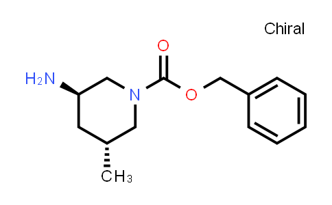 1228531-40-5 | benzyl (3R,5R)-3-amino-5-methyl-piperidine-1-carboxylate