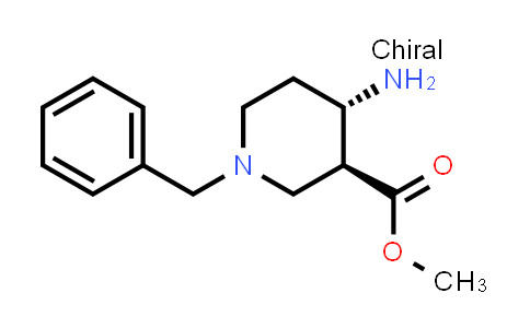 CAS No. 1398937-58-0, methyl trans-4-amino-1-benzyl-piperidine-3-carboxylate