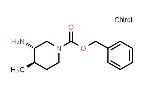 CAS No. 1932143-25-3, benzyl (3S,4R)-3-amino-4-methyl-piperidine-1-carboxylate