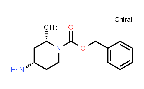CAS No. 1290191-95-5, benzyl (2S,4S)-4-amino-2-methylpiperidine-1-carboxylate